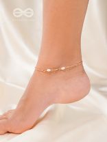 Pearls of Stardom- Golden Pearl Anklet