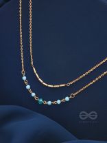 The Wonder Waters- Golden Layered Necklace