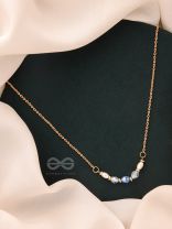 

The Million Dollar Smile-Golden Beads Necklace