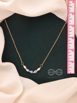 

The Million Dollar Smile-Golden Beads Necklace