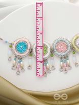 Dhyatva- The Colorful Reflections- Stones and Beads Embroidered Choker Necklace