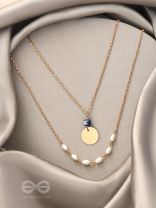 Sun n Sea- Golden Layered Necklace