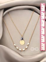 Sun n Sea- Golden Layered Necklace