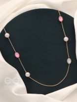 The Cosmic Attraction- Golden Bead Necklace