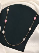 The Cosmic Attraction- Golden Bead Necklace