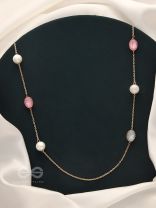 The Cosmic Attraction- Golden Bead Necklace