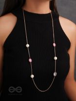 The Cosmic Attraction- Golden Bead Necklace
