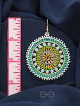 The Wheel of Fortune- Elegant Beaded Earrings