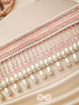 Avasya- The Dew Drops- Pearls and Stones Embroidered Choker Necklace