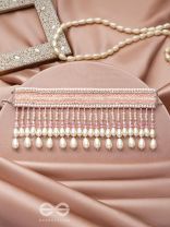 Avasya- The Dew Drops- Pearls and Stones Embroidered Choker Necklace