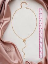 The Moth n Flame- Golden Embellished Necklace 