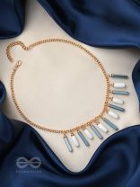 The Twilight- Golden Embellished Necklace 