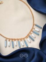 The Twilight- Golden Embellished Necklace 
