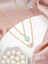 The 'Clover'field- Golden Layered Necklace