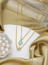 The 'Clover'field- Golden Layered Necklace