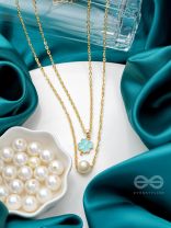 The 'Clover'field- Golden Layered Necklace