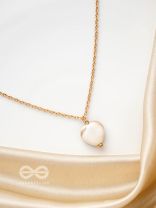 The Ivory Beach- Golden Embellished Necklace