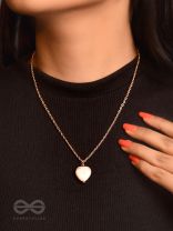 The Ivory Beach- Golden Embellished Necklace