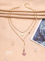 The Sea of Charm- Golden Layered Necklace