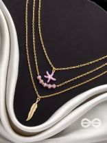 The Shooting 'Star'fish- Golden Layered Necklace
