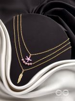 The Shooting 'Star'fish- Golden Layered Necklace