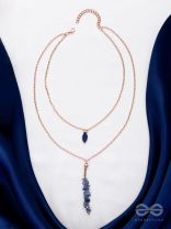 The Rock  Candy- Golden Embellished Layered Necklace