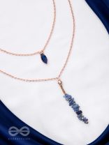 The Rock  Candy- Golden Embellished Layered Necklace