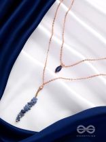 The Rock  Candy- Golden Embellished Layered Necklace