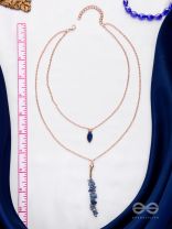 The Rock  Candy- Golden Embellished Layered Necklace