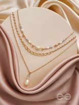 THE BLING BRIGADE - GOLDEN LAYERED NECKLACE