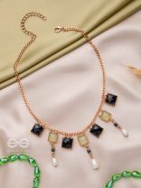 The Midnight Romance - Elegant Necklace With Anti-Tarnish Coating 