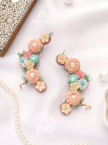 LOVE YOU STILL - GOLDEN PEARL STUDS