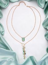 The Evergreen Charms - Classic Two Layered Neckpiece With Anti-Tarnish Coating