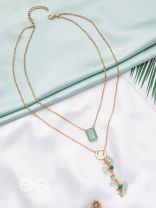 The Evergreen Charms - Classic Two Layered Neckpiece With Anti-Tarnish Coating