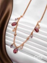 DYNAMIC DRIZZLING WINE - CLASSY CONTEMPORARY EARRINGS