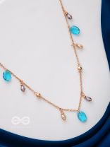 THE SUNSHINE SPLASH - CLASSY CONTEMPORARY NECKPIECE