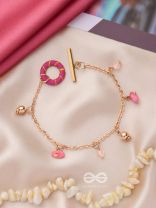 THE ROSY DROPLETS - GOLDEN BRACELET