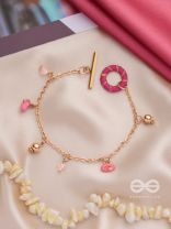 THE ROSY DROPLETS - GOLDEN BRACELET