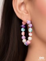 FUNKY FUNFAIR FANTASY - CUTE HOOP EARRINGS