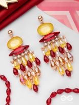 THE FIERCE ENIGMA - STATEMENT BOLD EARRINGS