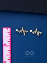 ECHOES OF HEARTBEEPS - GOLDEN SPARKLING STUDS