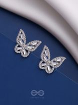 TWILIGHT FLUTTERBEAMS - SILVER SPARKLING STUDS