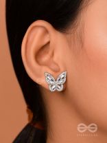 TWILIGHT FLUTTERBEAMS - SILVER SPARKLING STUDS