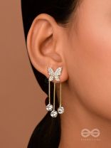 BEEN WINGING IT - GOLDEN SPARKLING EAR JACKETS