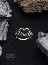 LOVE OF THE SOUL- CASUAL SILVER RING