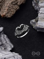 LOVE OF THE SOUL- CASUAL SILVER RING