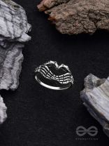 LOVE OF THE SOUL- CASUAL SILVER RING
