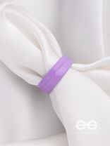 MY LAVENDER LUSH - ADJUSTABLE ACRYLIC RING