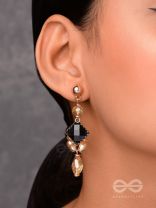 THE MYSTIC  NIGHTFALL - ELEGANT DROP EARRINGS