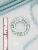 Shuddhaami - The Pure Desire - Beads And Cutdana Hand Embroidered Earrings